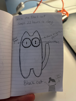 First sketch of Hexie