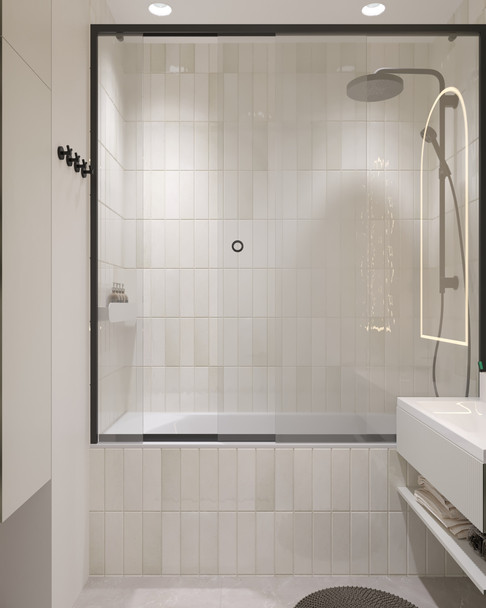 Бежевая ванная