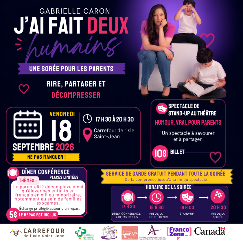 J'ai fait deux humains avec Gabrielle Caron !