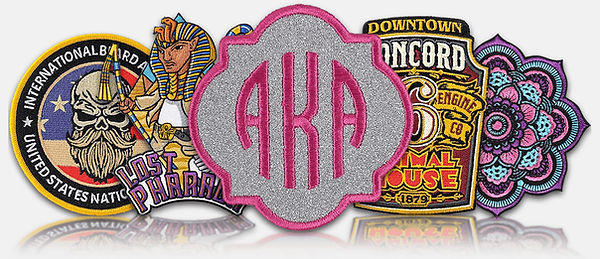 Patch brodé, écusson brodé