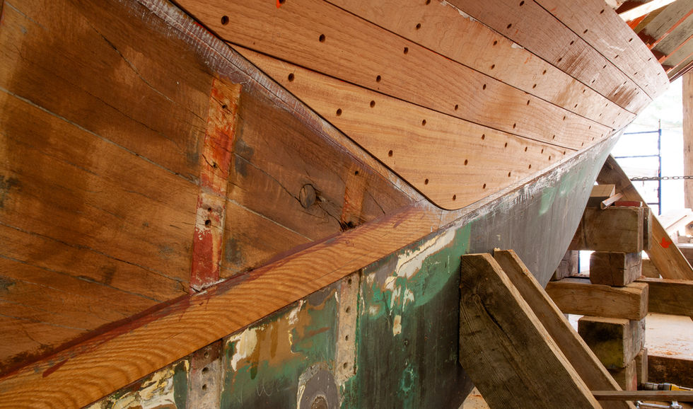 Q7 Falcon, Lively Lady, Restoration, John Anderson, Q7 Falcon Study