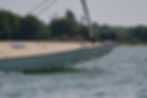 The new Q7-1 Hull #1 Cutting Through the Waves