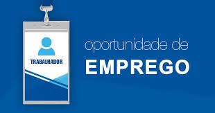 Crachá de emprego: oportunidade de emprego