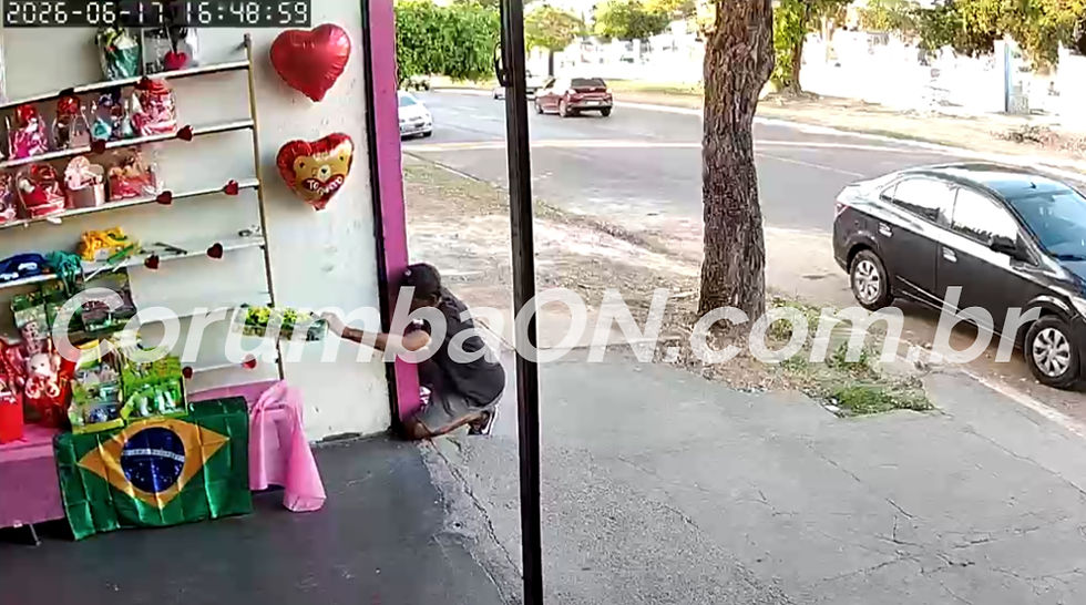 Imagem extraída de vídeo cedido pela Polícia Militar