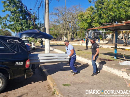 Motociclista executa homem com tiros na cabeça no centro de Corumbá (MS)