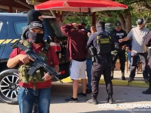 Brasileiros apontados como integrantes de facções são presos na Bolívia e entregues à PF em Corumbá