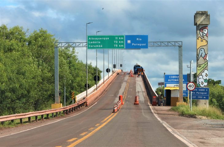 Vai pegar a BR-262? Ponte do Rio Paraguai fecha por duas horas nesta terça