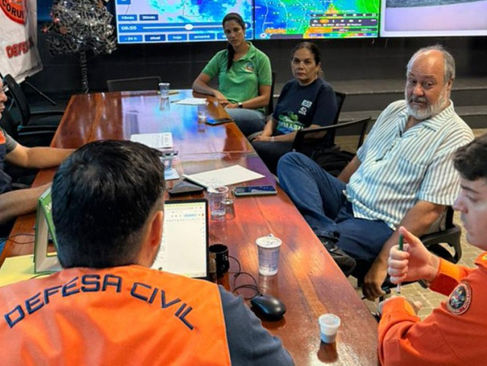 Corumbá não tem previsão de ser atingida diretamente por ciclone, informa Defesa Civil