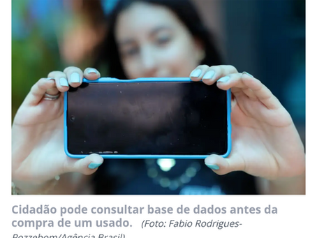 Cadastro único informará sobre celulares roubados ou extraviados