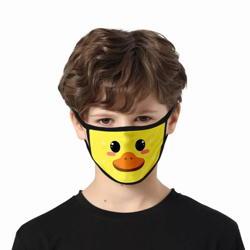 PARTYGEARS Masque De Canard Jaune D'Halloween En Latex Pour Adulte Pour Fête Costumée
