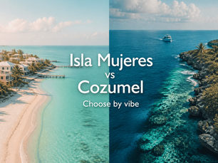 Cancun: Isla Mujeres vs Cozumel—Choose by Vibe