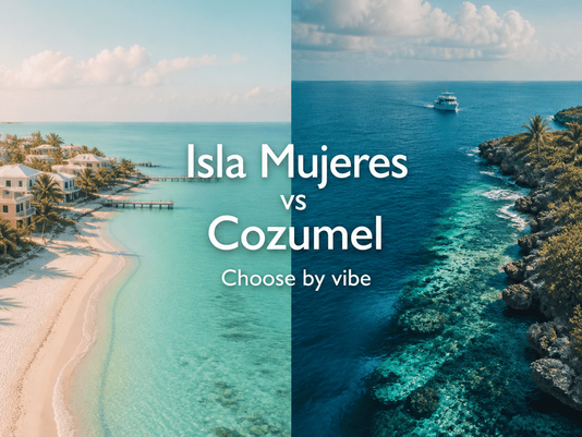Cancun: Isla Mujeres vs Cozumel—Choose by Vibe