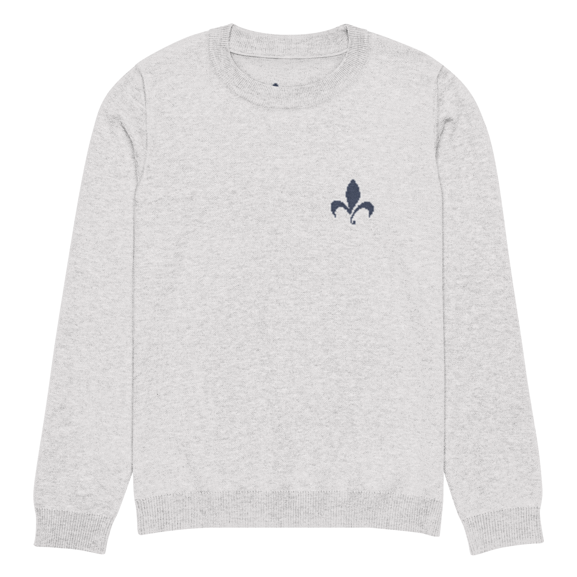 Knitted crew neck sweater - Free Monarch on Back