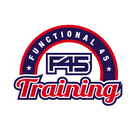 F45 Training logo, fitness brand partnered with Xclusive Moments activations