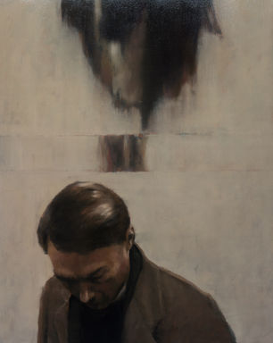 2014, FRAME series, 100x80 cm, oil on canvas