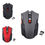 Thumbnail: 3 Gaming Mouses, red, grey and black Variants, Bird's Eye View, USB Bluetooth Connector.