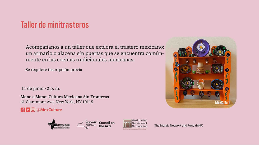 Taller: Mini Trasteros