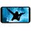 Thumbnail: Indoor skydiving party digital invitation video with blue, white and black colors and personalized text