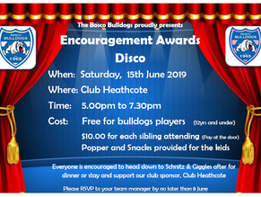 Encourage Awards & Kids Disco 2019