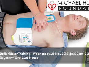 Important Defib Training for Bosco Bulldogs' club volunteers