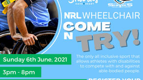 NRL Wheelchair Sharks Come N Try Day