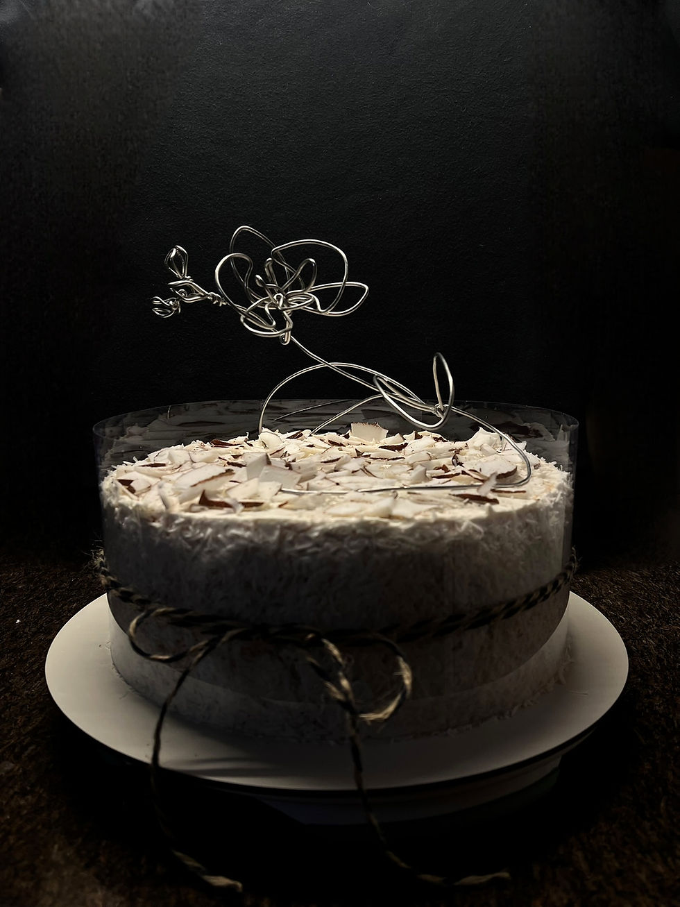 Bolo de Coco e Abacaxi