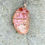 Thumbnail: Pink Iridescent Druzy Agate Gemstone Keychain - Bag Tag