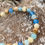 Thumbnail: Blended Gemstones of Picture Jasper, Blue Jades + Banana Yellow Agate