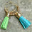 Thumbnail: Colours of Spring Tassel Charms Collection (set of 4)