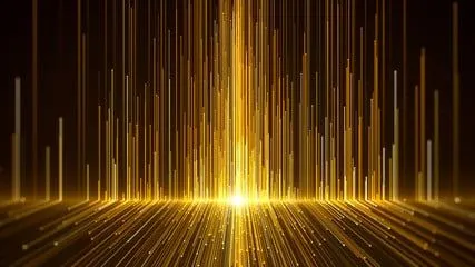 Gold Awards Background Wall Mural, Textures Themed Premium Canvas Wall Art, Standard Peel