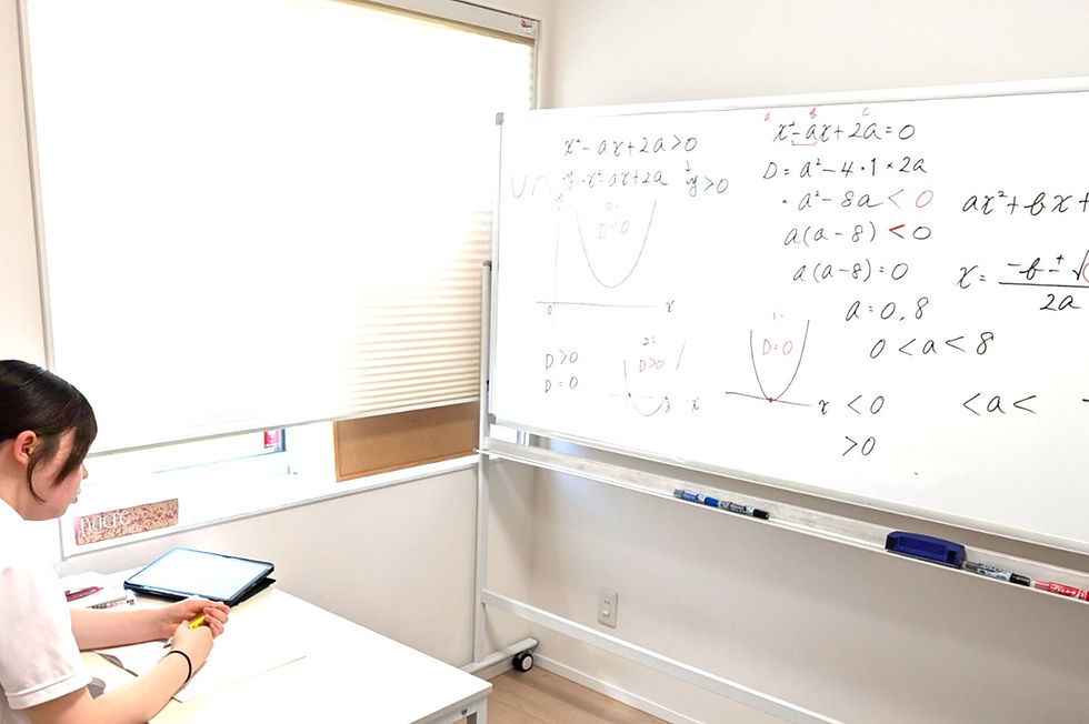 たむかい学習教室 個別指導 塾 数学 八戸市 中学生 高校生