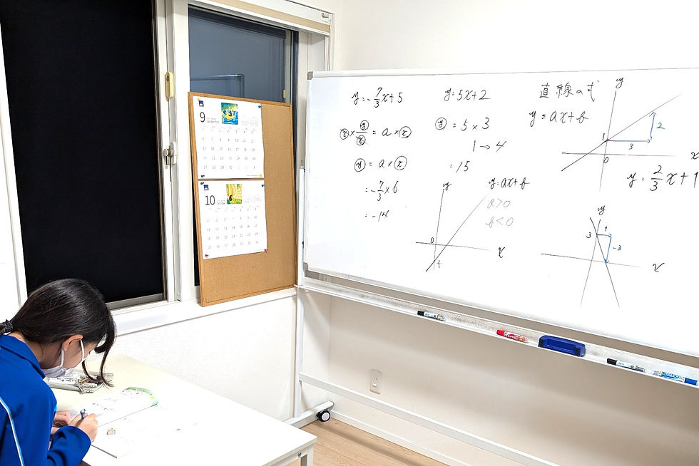 たむかい学習教室 個別指導 塾 数学 八戸市 中学生 高校生