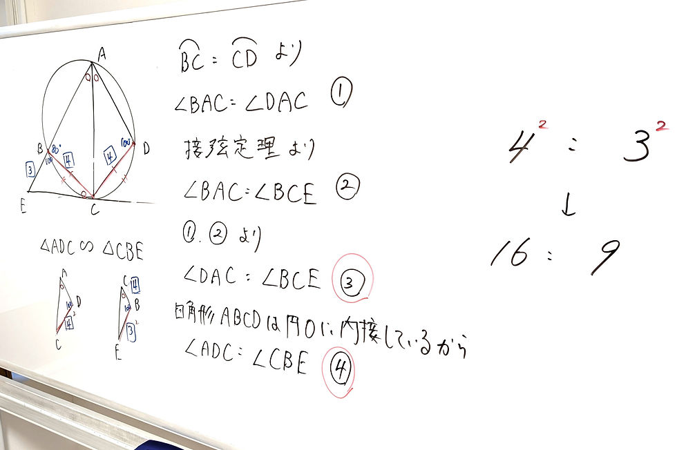 たむかい学習教室 個別指導 塾 数学 八戸市 中学生 高校生