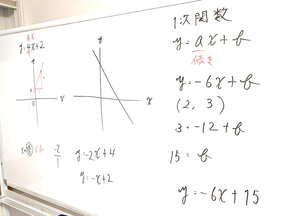 たむかい学習教室 個別指導 塾 数学 八戸市 中学生 高校生