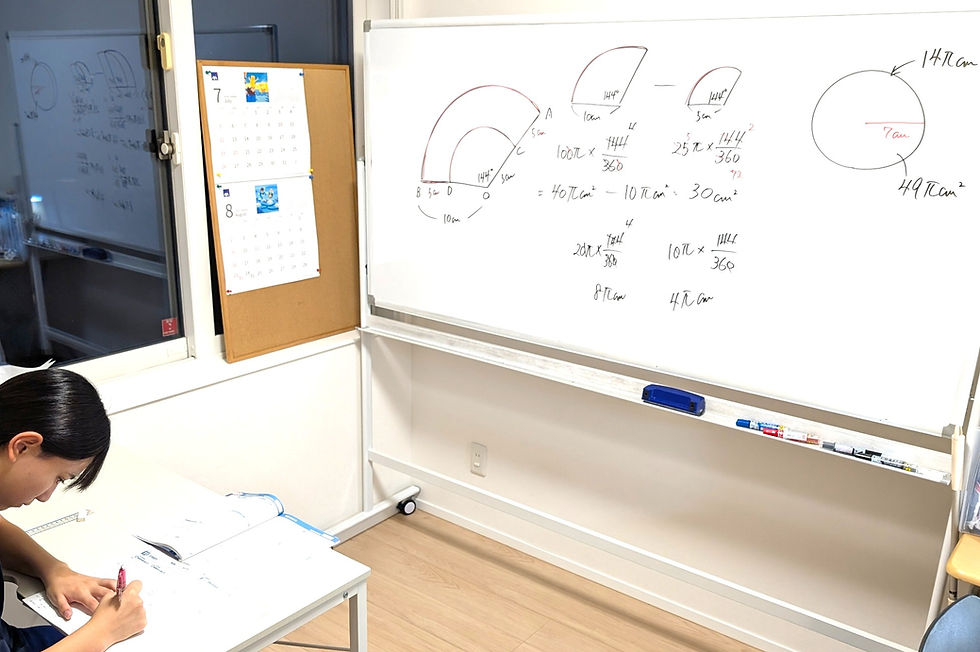 たむかい学習教室 個別指導 塾 数学 八戸市 中学生 高校生