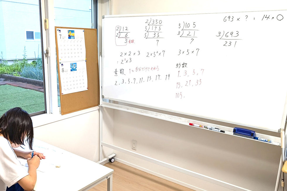 たむかい学習教室 個別指導 塾 数学 八戸市 中学生 高校生