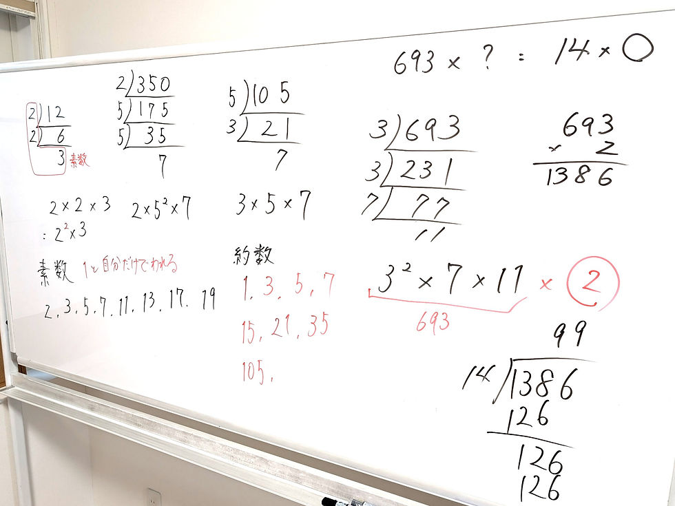 たむかい学習教室 個別指導 塾 数学 八戸市 中学生 高校生