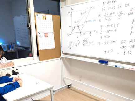 一次関数のグラフ④