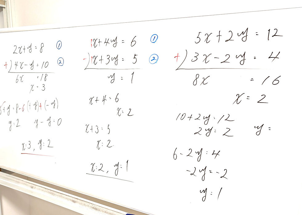 たむかい学習教室 個別指導 塾 数学 八戸市 中学生 高校生
