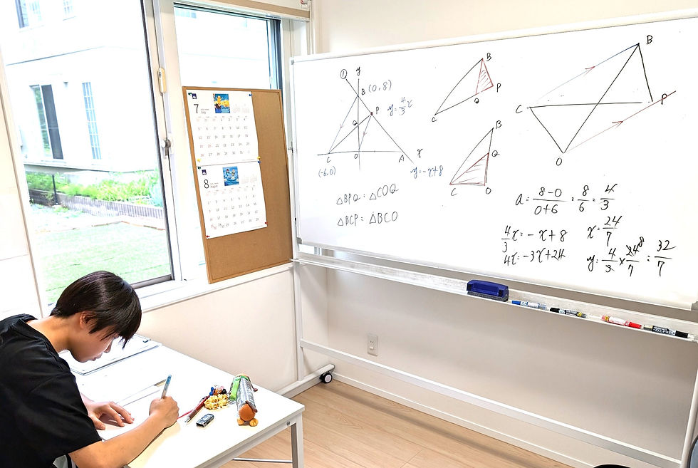 たむかい学習教室　個別指導　塾　数学　八戸市　中学生　高校生