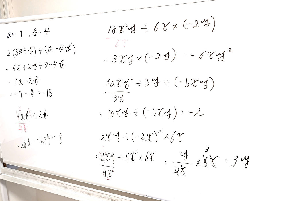 たむかい学習教室　個別指導　塾　数学　八戸市　中学生　高校生