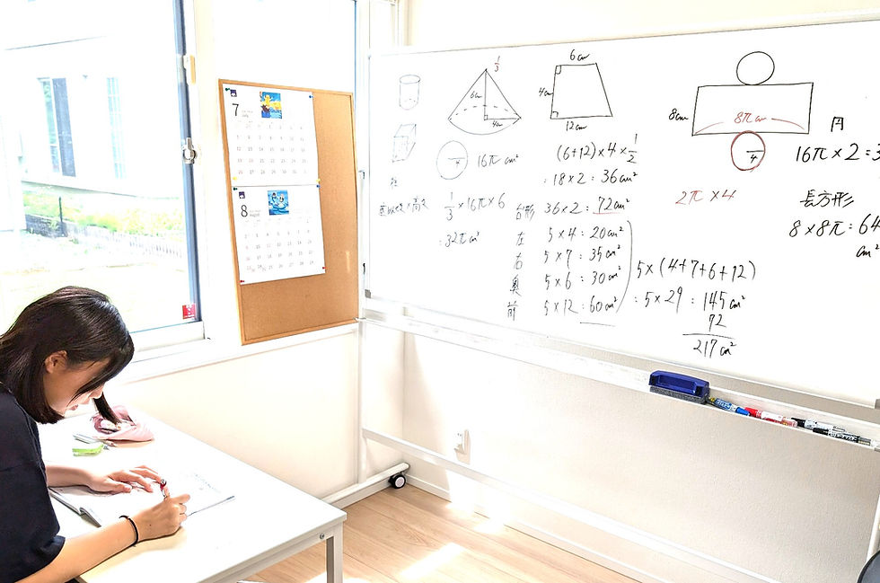 たむかい学習教室 個別指導 塾 数学 八戸市 中学生 高校生