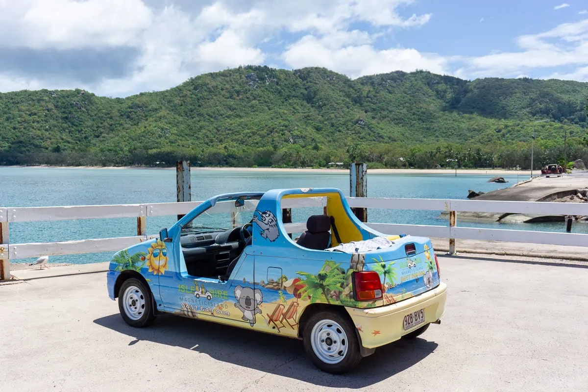 Rental cars on Magnetic Island, a fun way to explore the island
