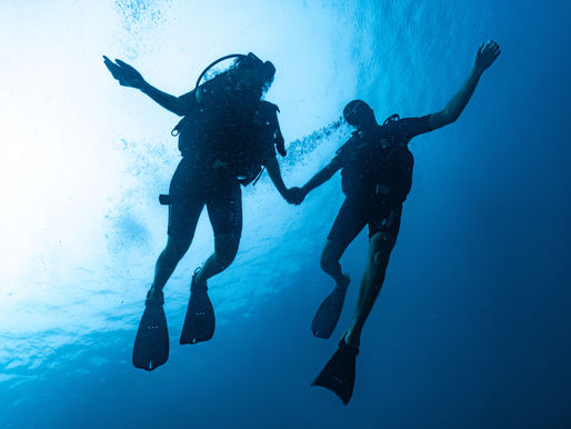 Scuba diving in Koh Tao, Thailand, one of the best islands in the world to learn scuba diving