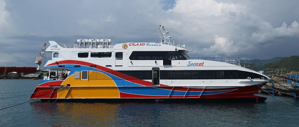 Fast boat desde Lombok a las Gili Islands