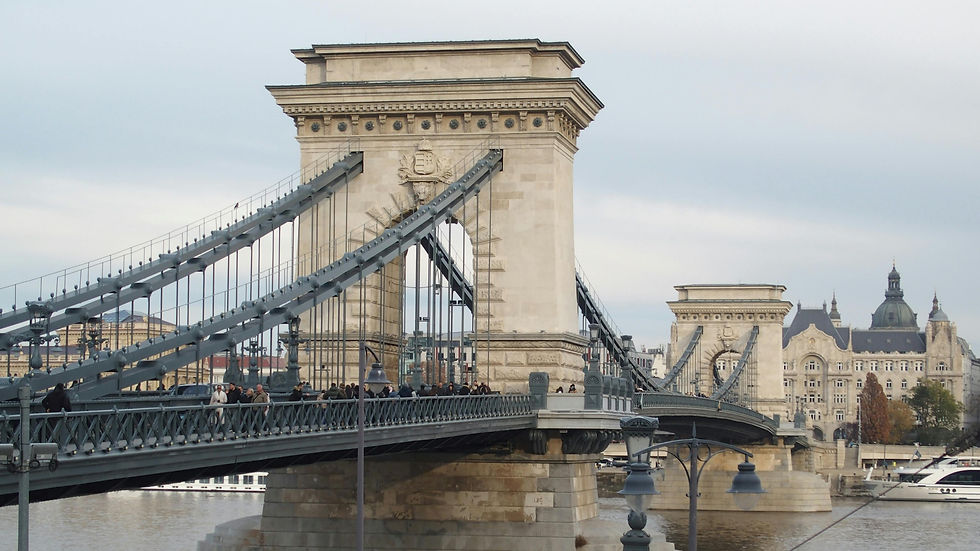 Chain Bridge in Budapest