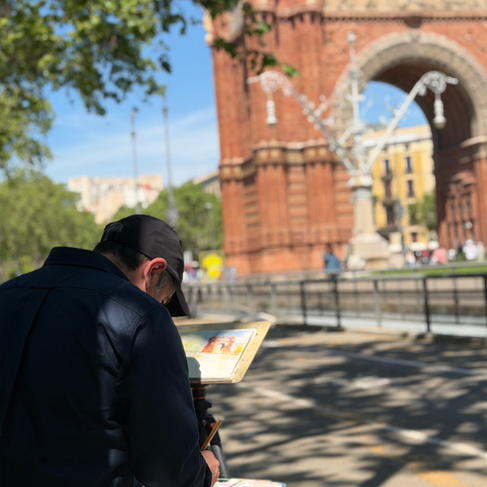 Art de Triom en Barcelona