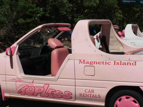 Rental cars on Magnetic Island, a fun way to explore the island