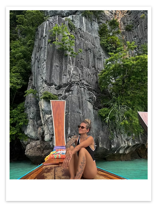 Boat trip around the Phi Phi Islands visiting lagoons and paradise beaches