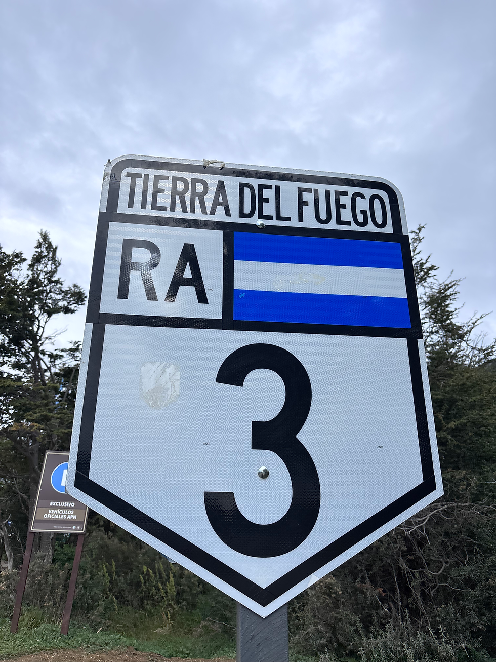 Lapataia Bay, end of National Route 3 in Tierra del Fuego National Park